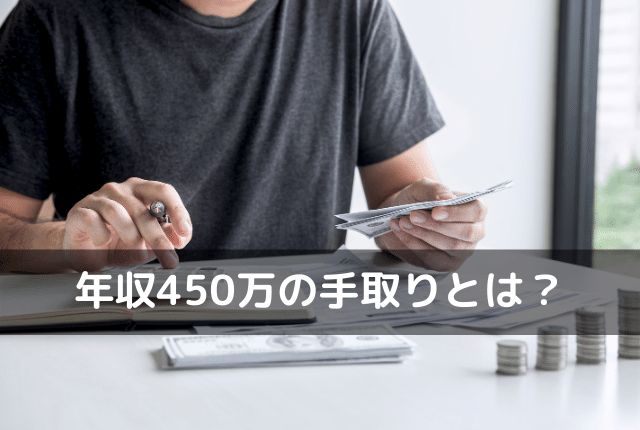 年収450万の手取り